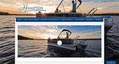 Desktop Screenshot of hamptonpontoons.com